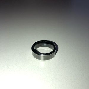 Men’s Black Titanium Wedding Band